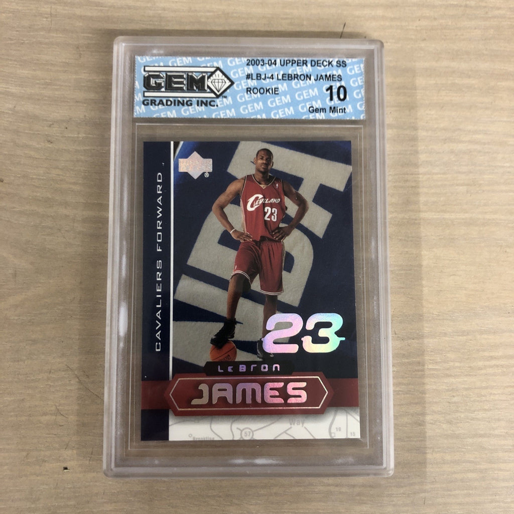 LeBron James 2003-2004 Upper Deck SS #LBJ-4 Rookie GEM 10