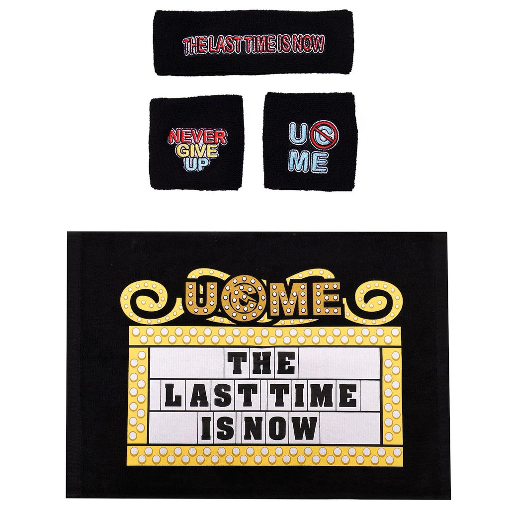 John Cena Last Time Is Now Farewell Tour 2025 Las Vegas Towel Sweatband Set WWE