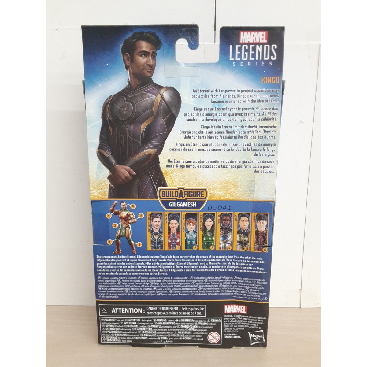Marvel Hasbro Legends The Eternals Kingo 6" Action Figure