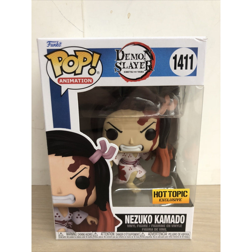 Funko Pop Demon Slayer Nezuko Kamado #1411 Hot Topic Exclusive