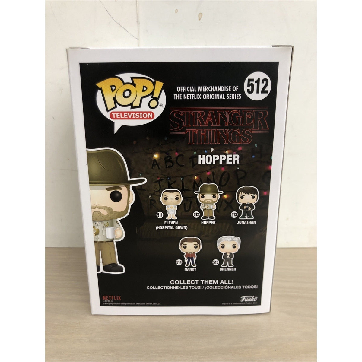 Funko Pop! Vinyl: Stranger Things - Jim Hopper (w/ Hat) #512