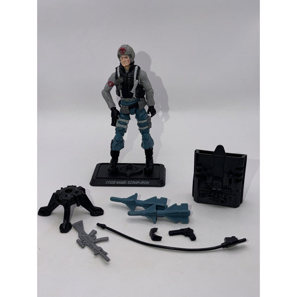 GI Joe Cobra Arctic Assault Squad Scrap Iron Action Figure 25th 2008 Loose