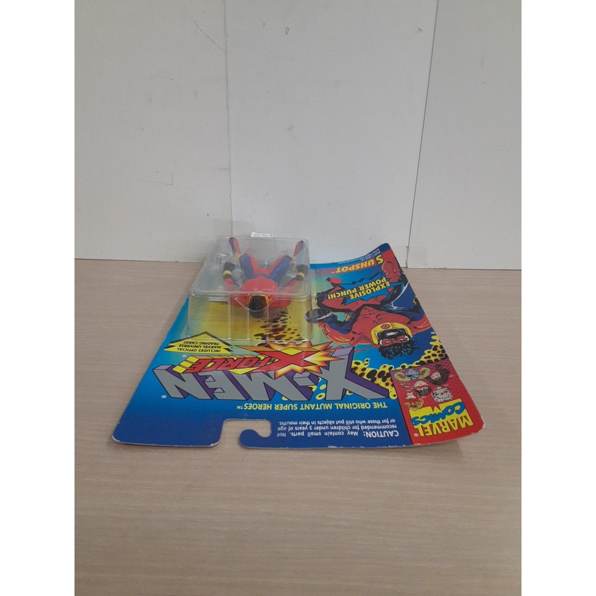 Marvel X-Men X-Force Sunspot Action Figure Explosive Power Punch 1994 Toy Biz