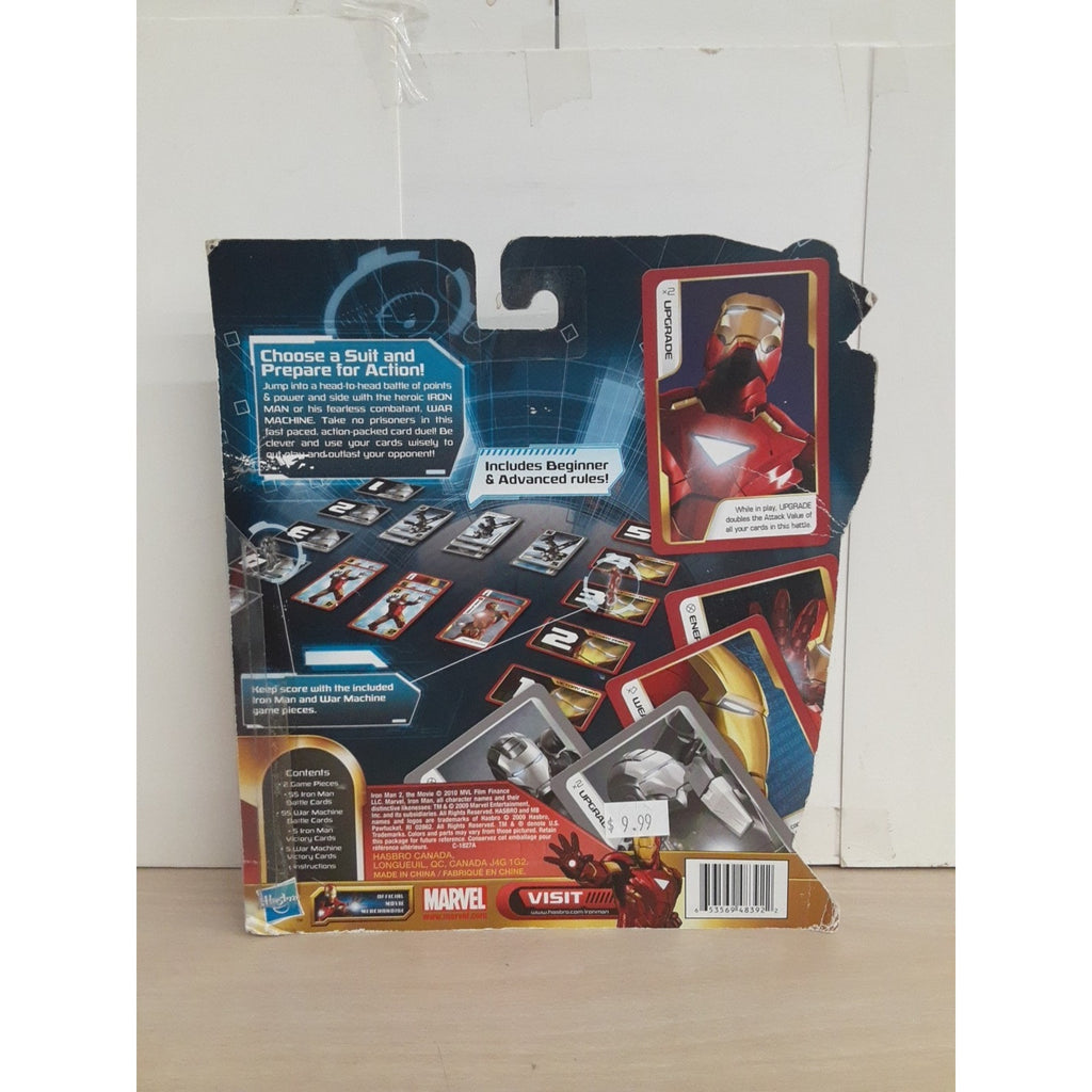 Iron Man-2 Game of War Iron Man vs. War Machine Battling Card Game Hasbro