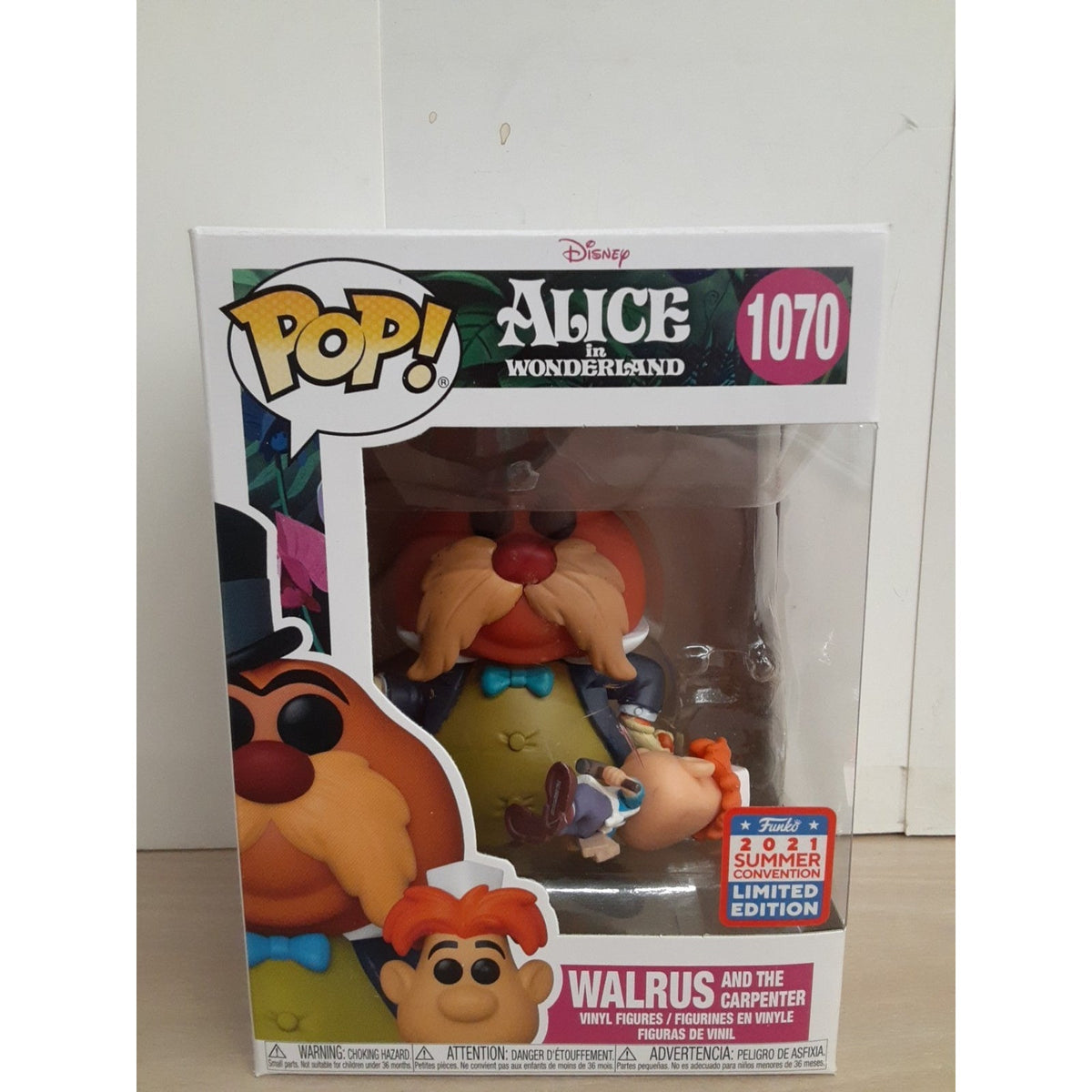 Pop! Walrus and the Carpenter 2021 SDCC Exclusive #1070