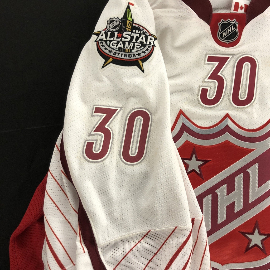 Lundqvist Style NHL All-Star Jersey Reebok Edge MeiGray Game Worn Ryan Suter