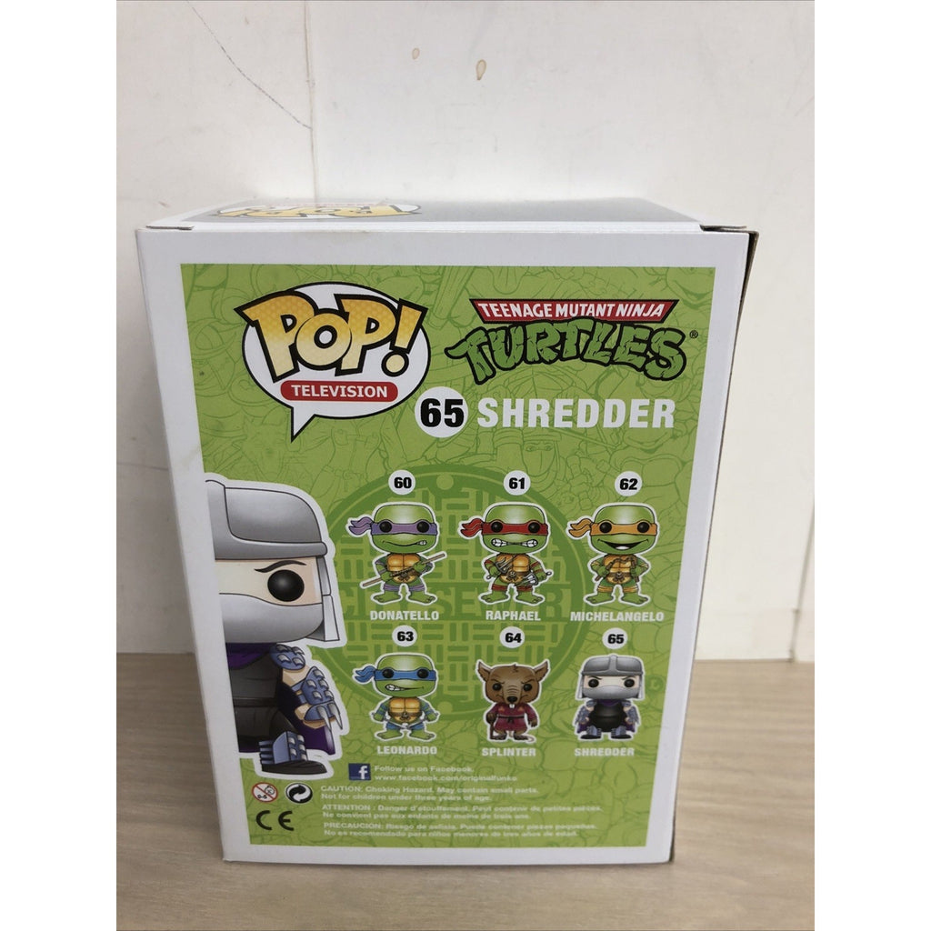 Funko Pop! Vinyl: Teenage Mutant Ninja Turtles - Shredder #65