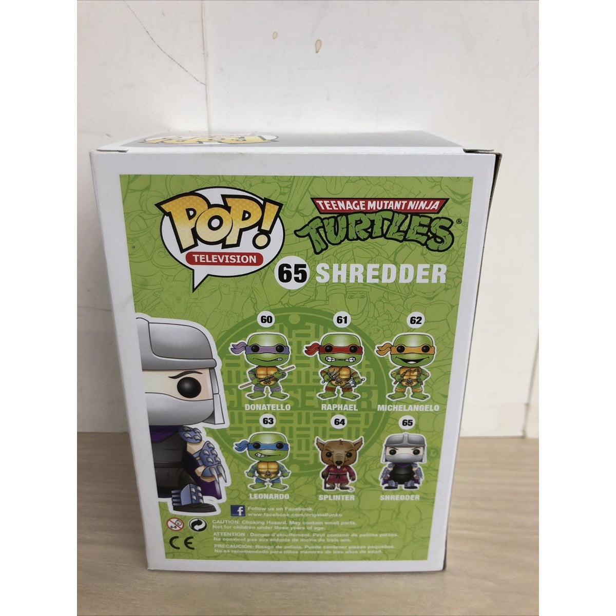 Funko Pop! Vinyl: Teenage Mutant Ninja Turtles - Shredder #65