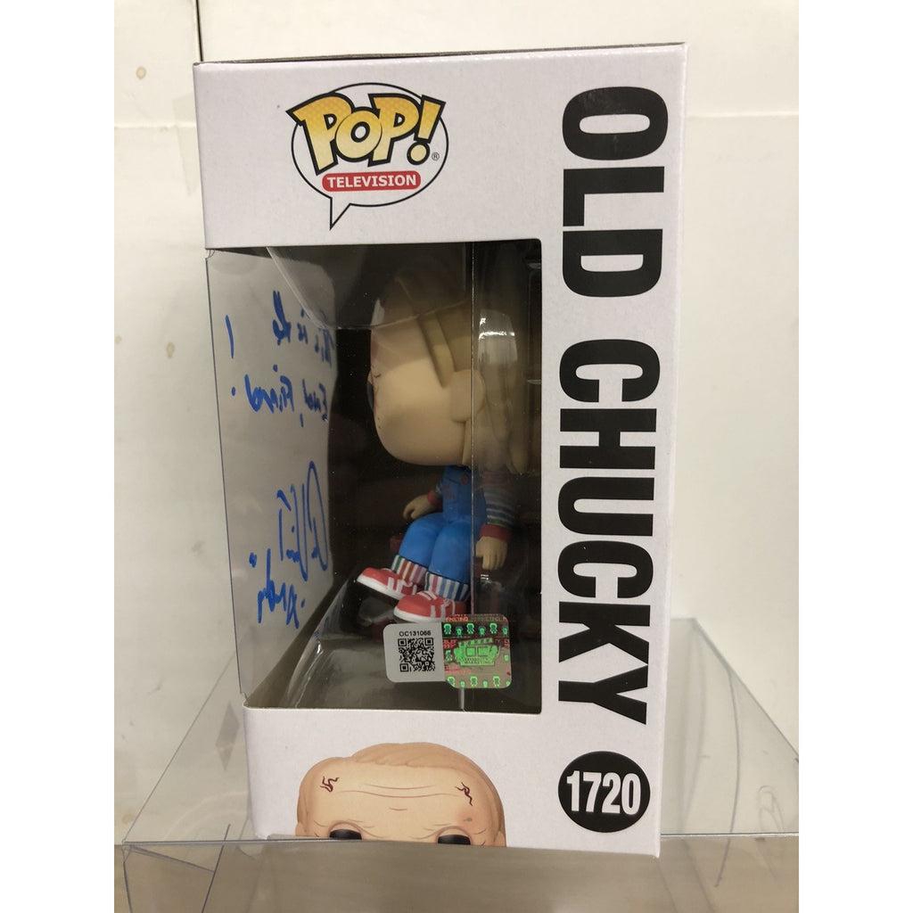 Alex Vincent Autograph Signed “Andy” Funko Pop #1720 Old Chucky Child's Play CoA