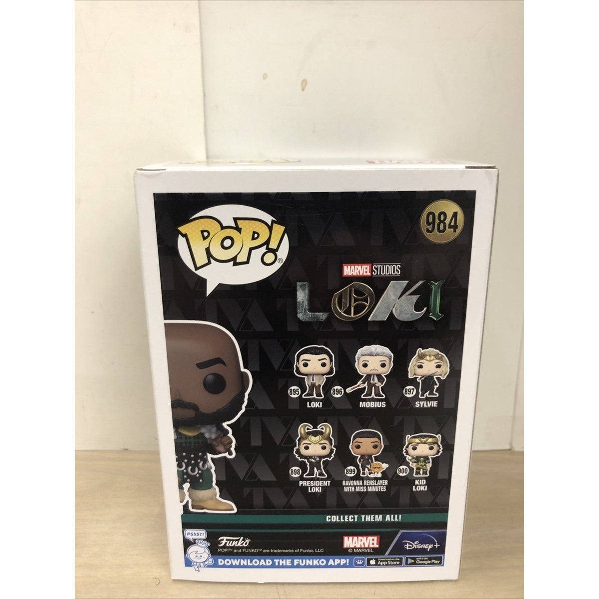 Pop! Boastful Loki Target WonderCon Funko Exclusive #984
