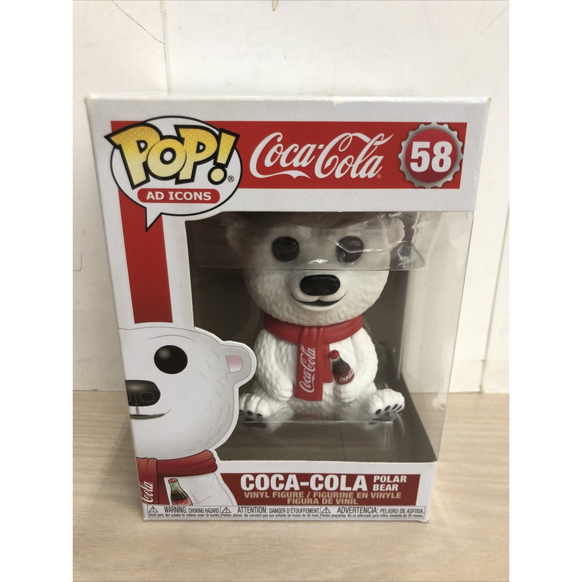 Funko Pop! Vinyl: Coca-Cola - Coca-Cola Polar Bear #58
