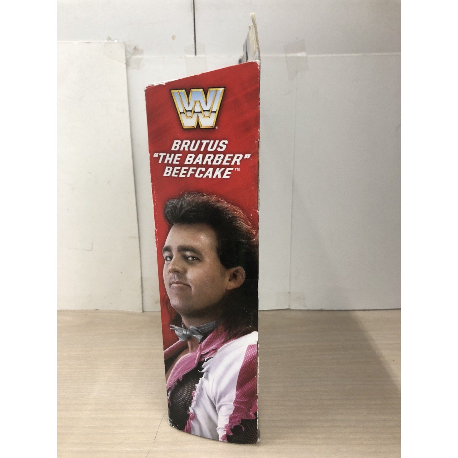 WWE Elite Wrestling Figure Brutus The Barber Beefcake Signed Autograph JSA COA