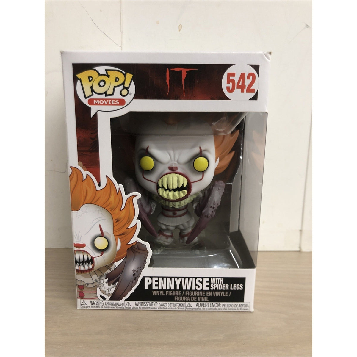 Funko Pop! Vinyl: It - Pennywise with Spider Legs #542