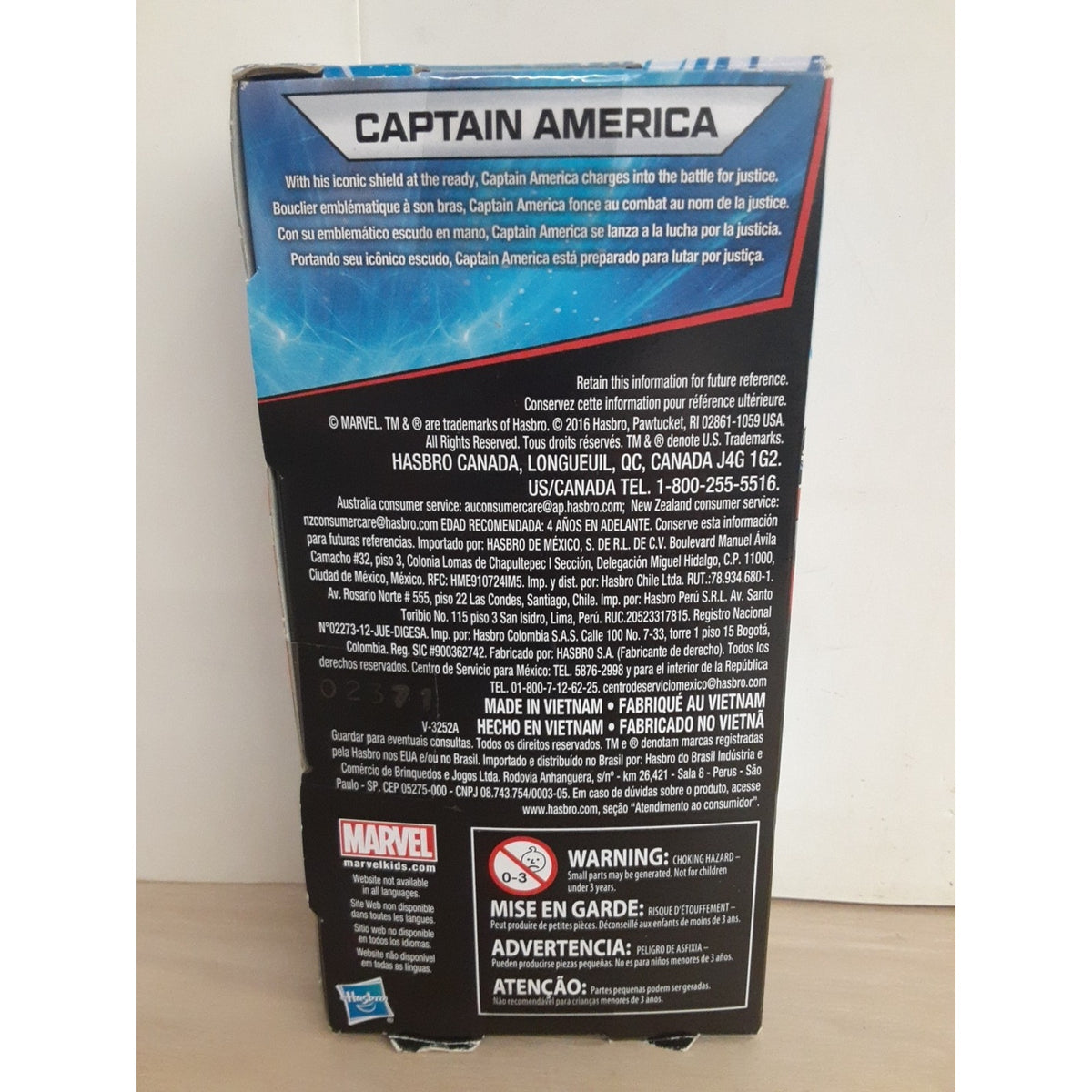 Marvel Captain America 6" Action Figure With Shield
