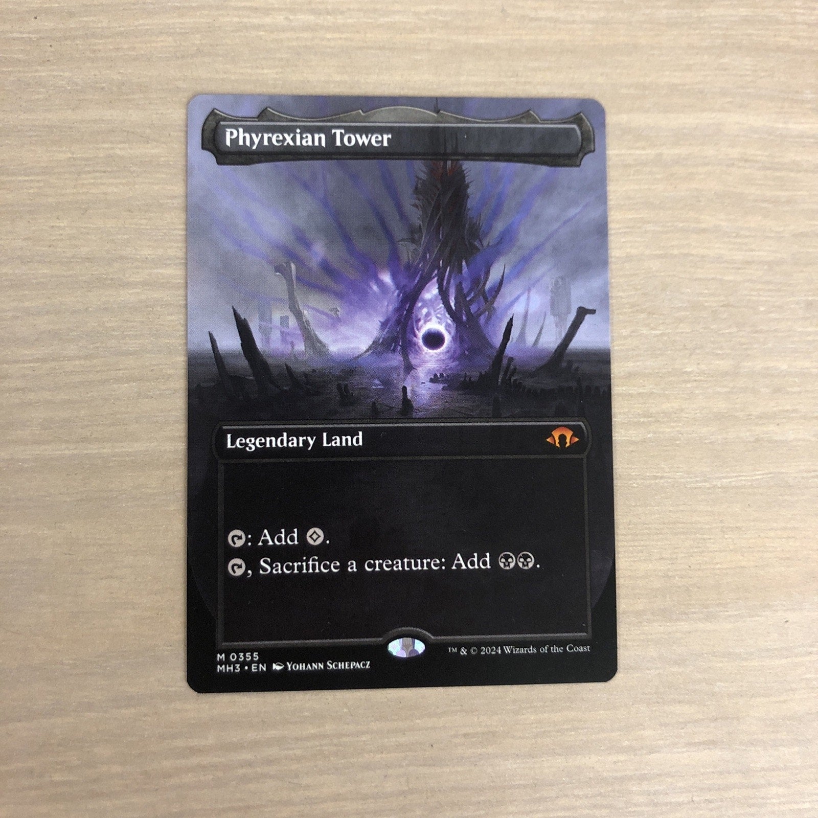 Phyrexian Tower (Borderless) Modern Horizons 3 Regular