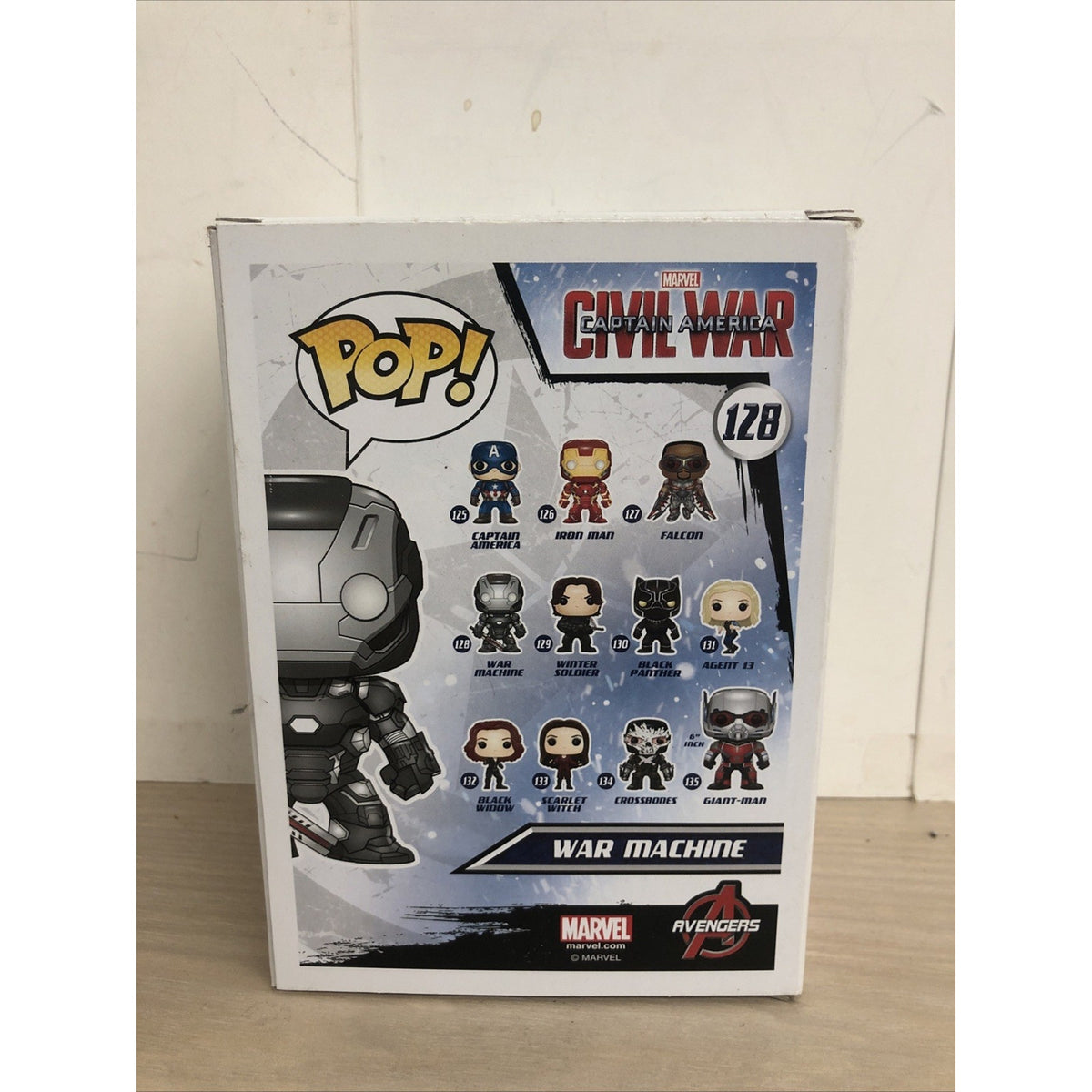 Funko Pop! Vinyl: Marvel - War Machine #128