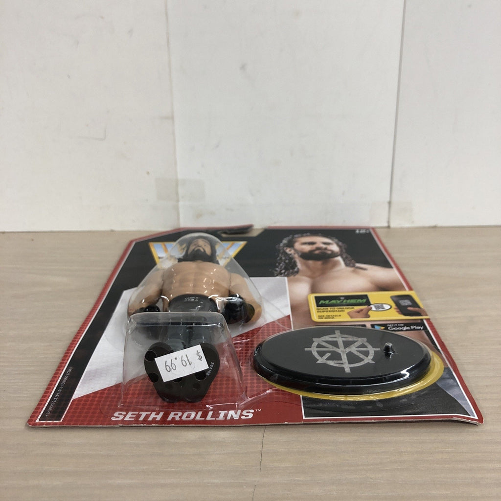 WWE Seth Rollins Mattel Retro Series 3 Action Wrestling Figure