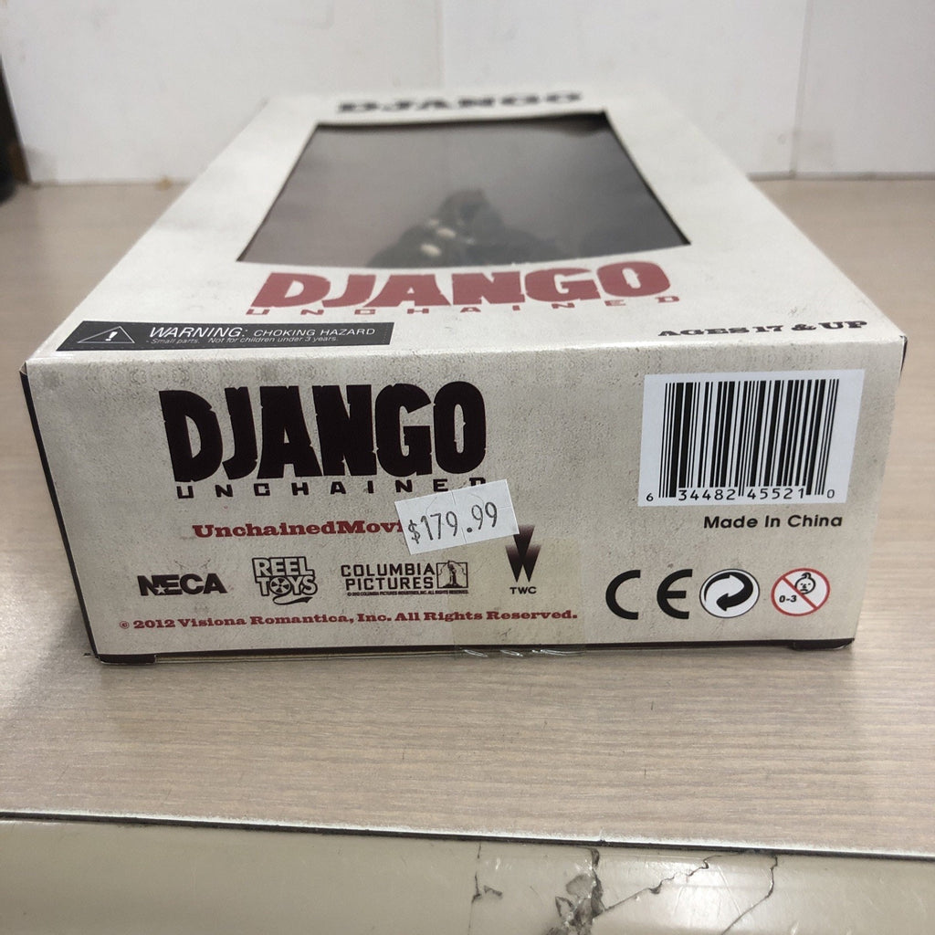 Django Unchained 8" Action Figure - DJANGO -NECA Reel Toy -2012 NIB RARE