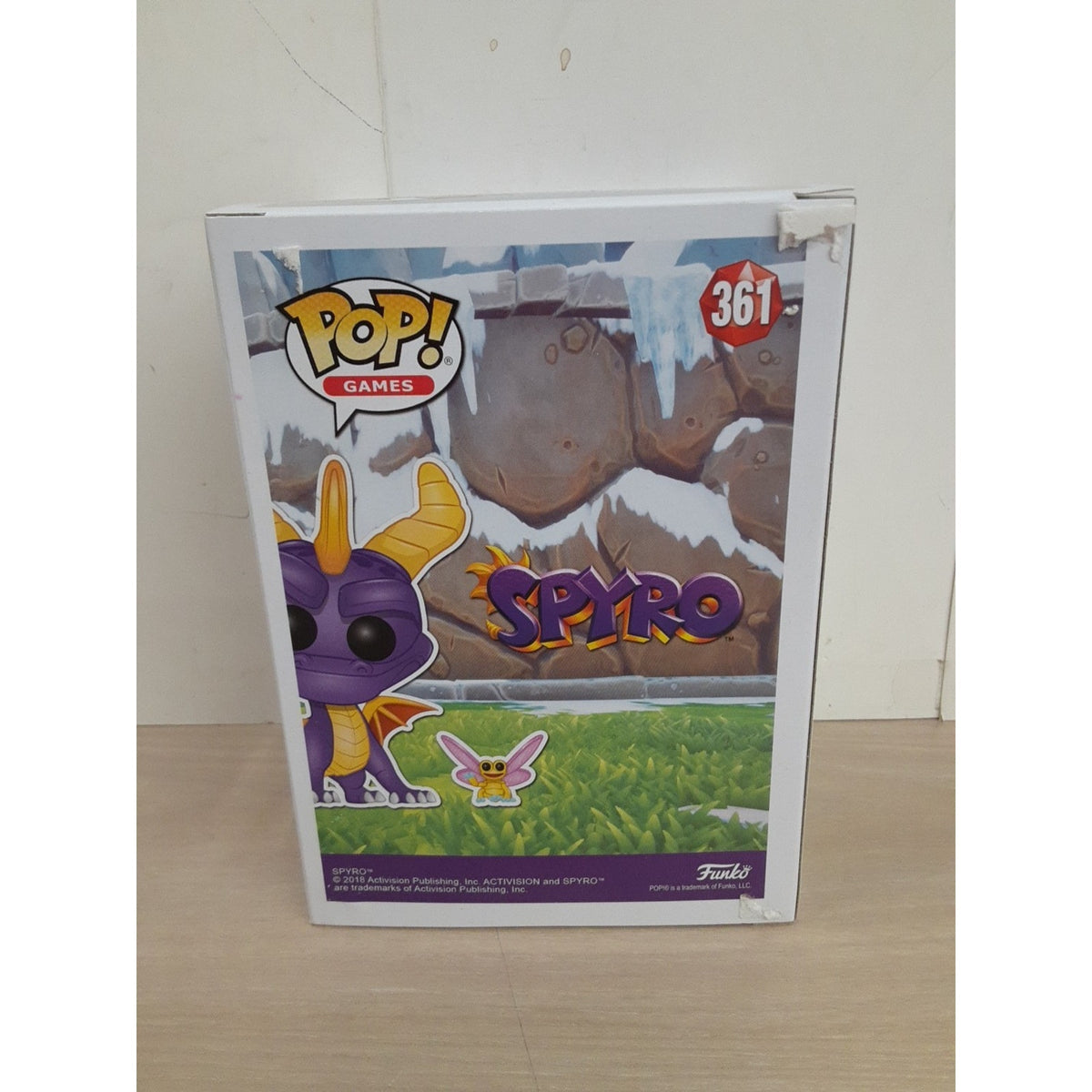 Funko Pop! Vinyl: Spyro - Spyro the Dragon (w/ Sparx) #361
