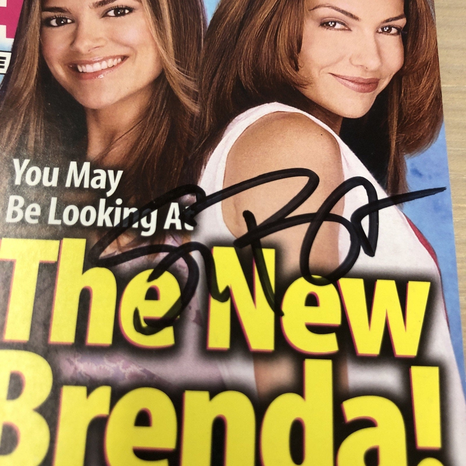 STEVE BURTON SIGNED ABC Soaps in Depth Feb 14, 2006 General Hospital AUTO CoA
