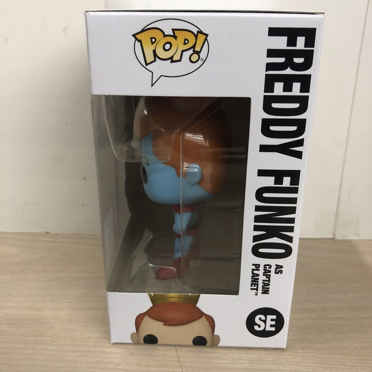 Pop! Freddy Funko as Captain Planet 2024 Fantastic Voyage Online Edition #SE