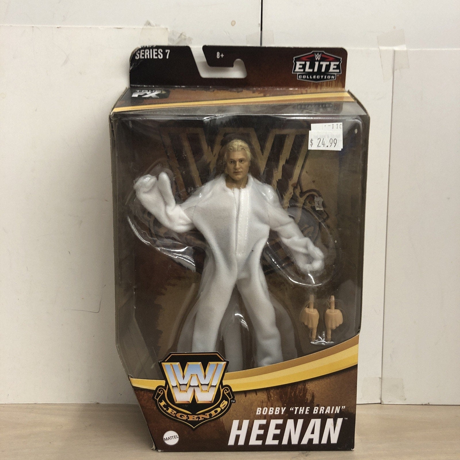 Mattel WWE Legends Elite Collection Bobby The Brain Heenan 6 inch Action Figure