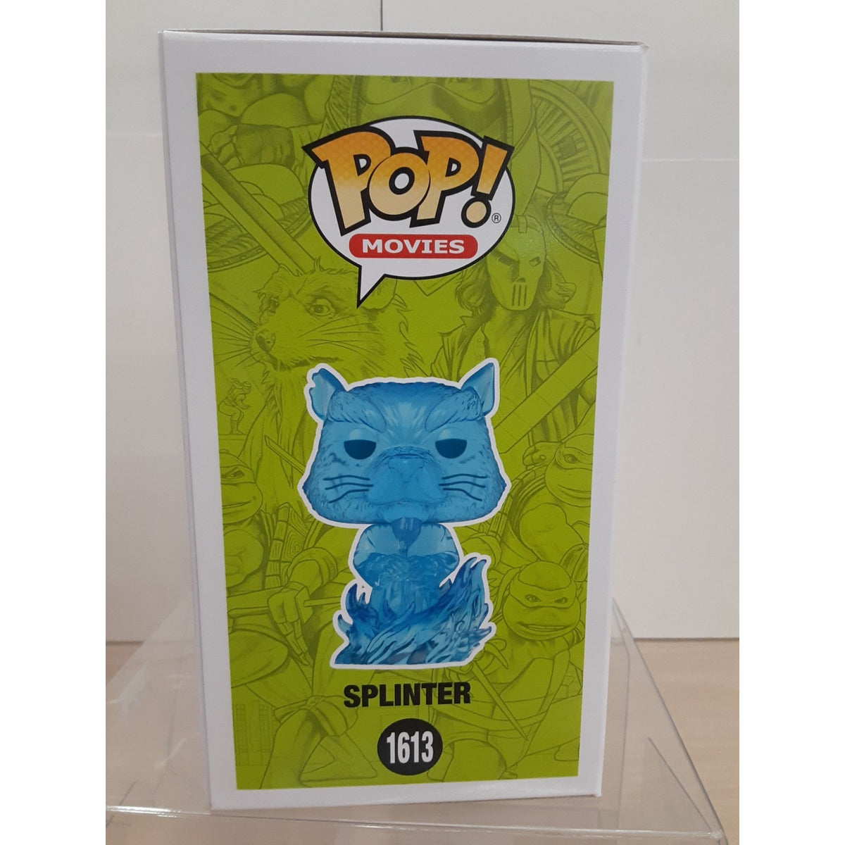 TMNT Splinter FUNKO POP 1613 Target Autograph signed Kevin Clash Inscribed JSA