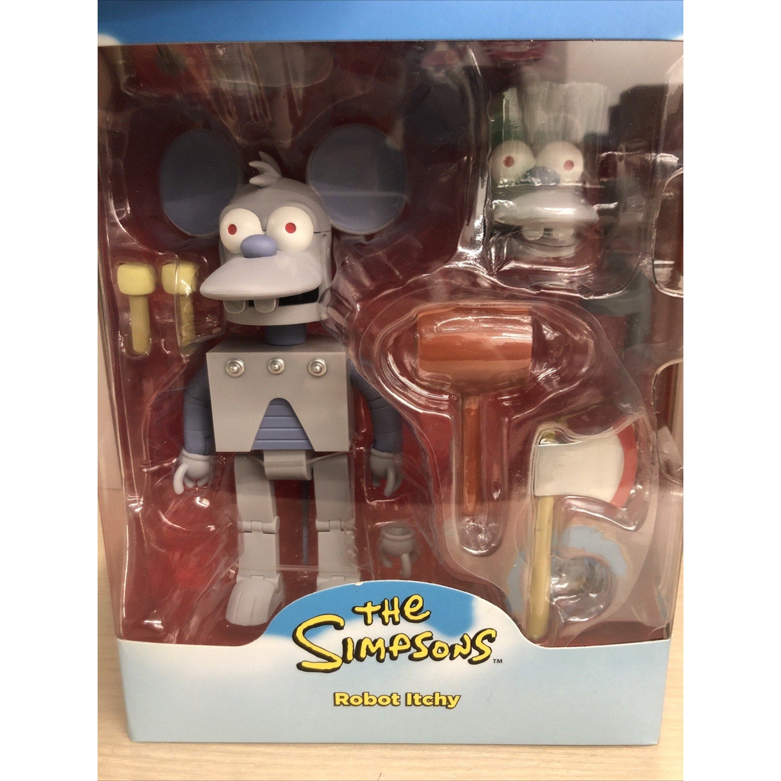 The Simpsons Ultimates Robot Itchy 7-Inch Action Figure
