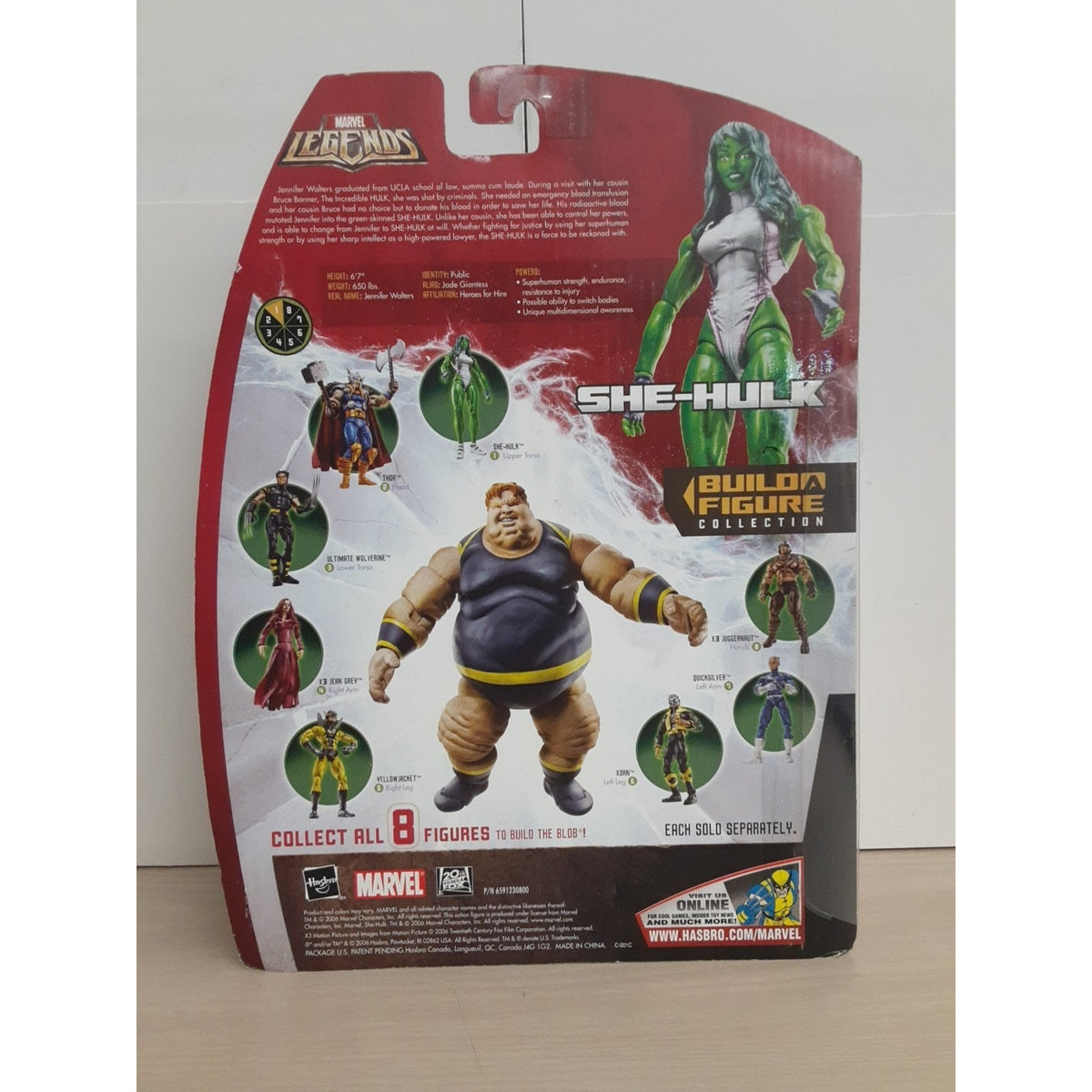 Hasbro Marvel Legends She Hulk Figure Blob Series BAF