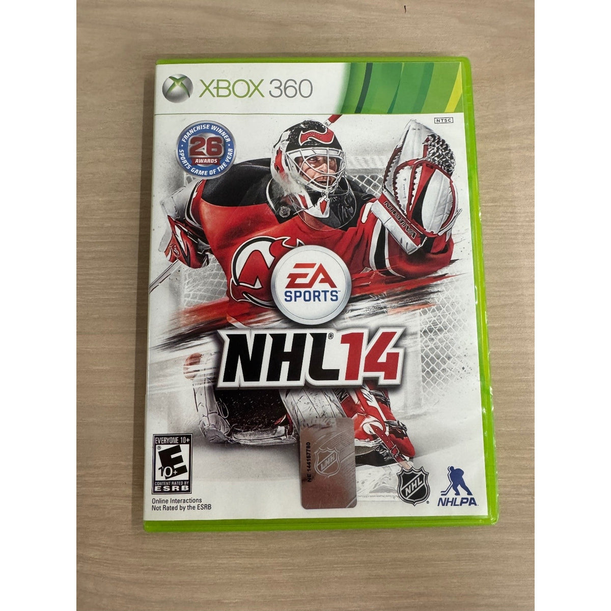 NHL 14 Xbox 360 Video Game EA Sports Hockey Multiplayer NTSC