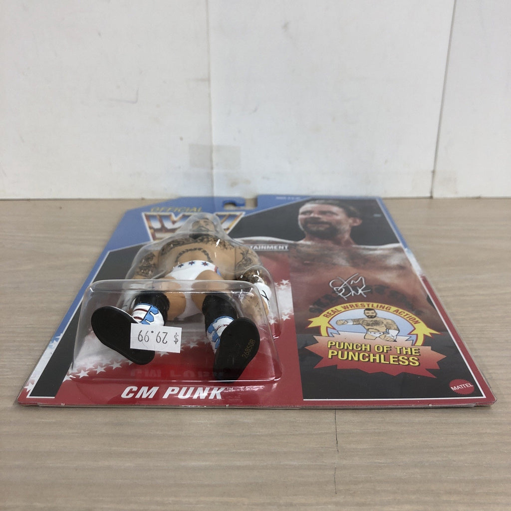 CM Punk WWE Retro Ringside Exclusive Wrestling Action Figure MOC