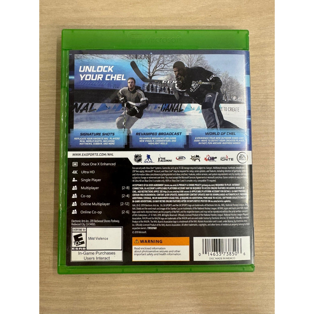NHL 20 Xbox One Video Game EA Sports Auston Matthews Hockey