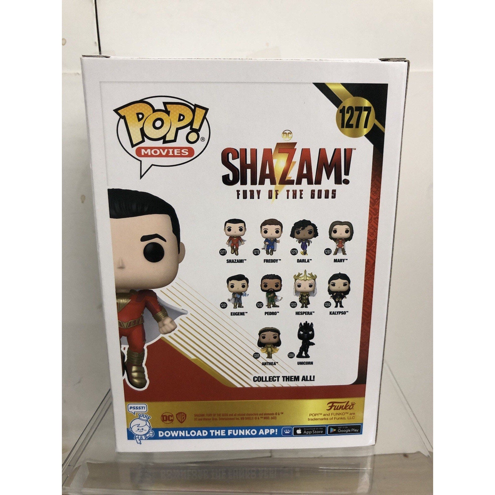Zachary Levi signed Funko Pop Shazam! #1277 Autographed DC NO COA