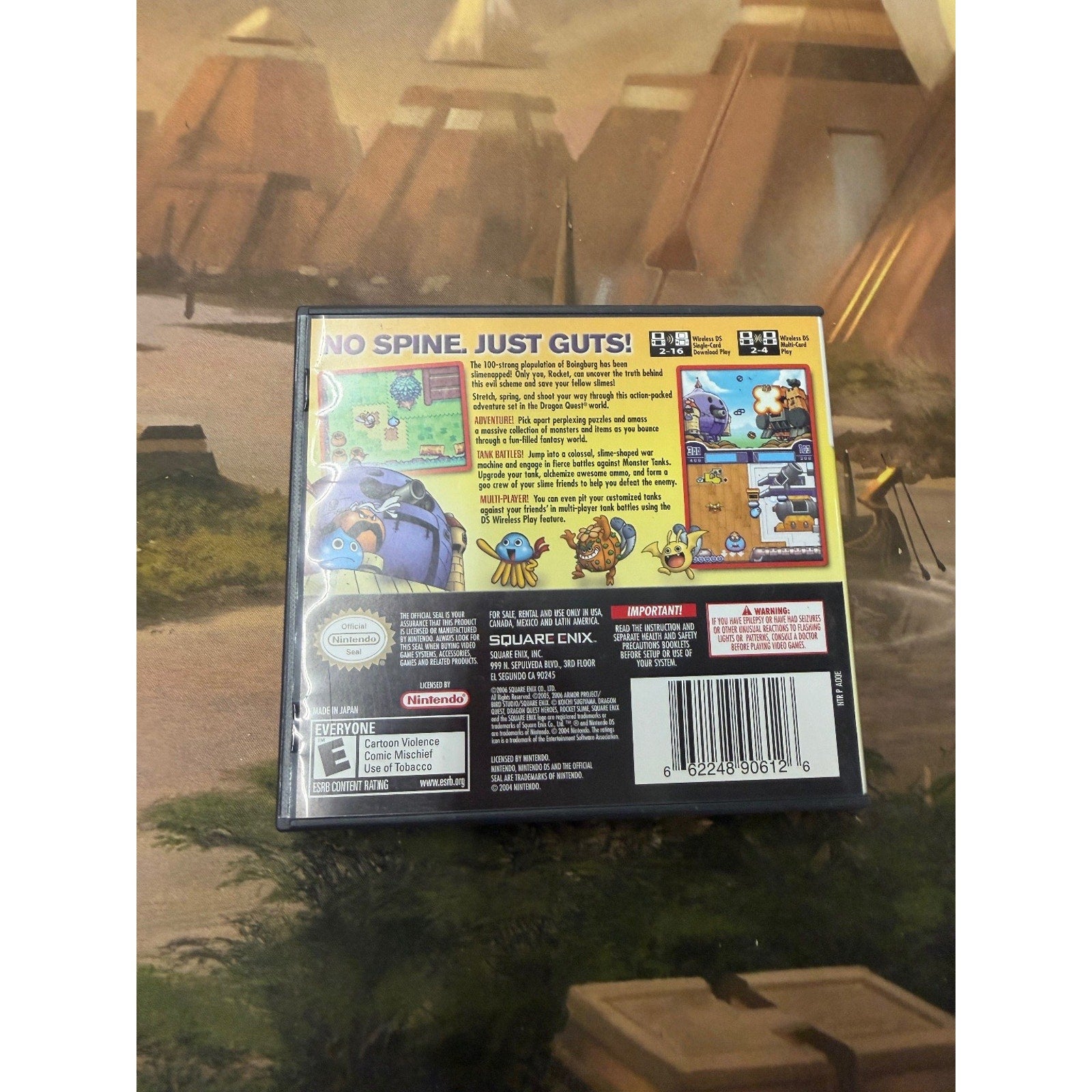 Dragon Quest Heroes Rocket Slime Nintendo DS Video Game Action Adventure