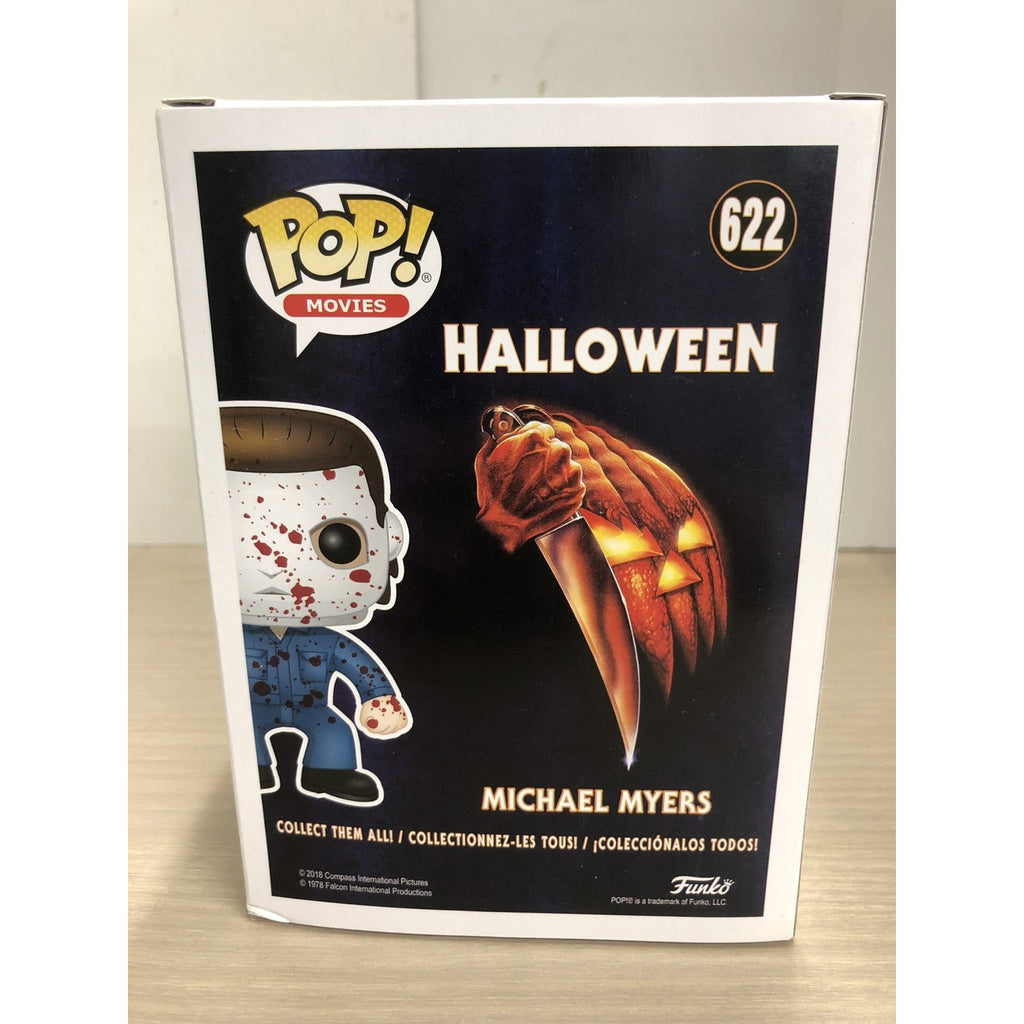 Autograph Signed TYLER MANE Michael Myers Funko 622 FYE “Happy Halloween” PSA