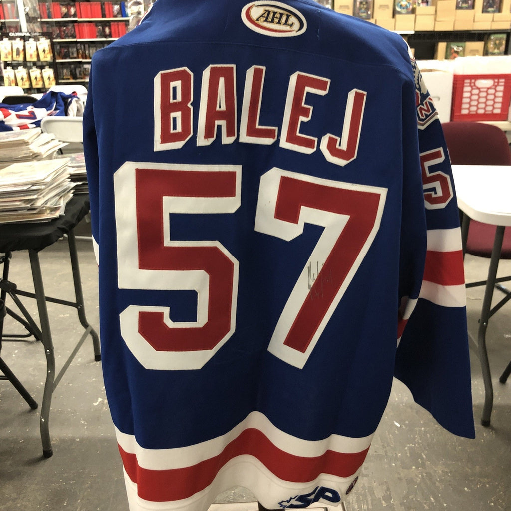 Balej Signed Hartford Wolf Pack AHL SP Authentic On-Ice Jersey #57 Auto
