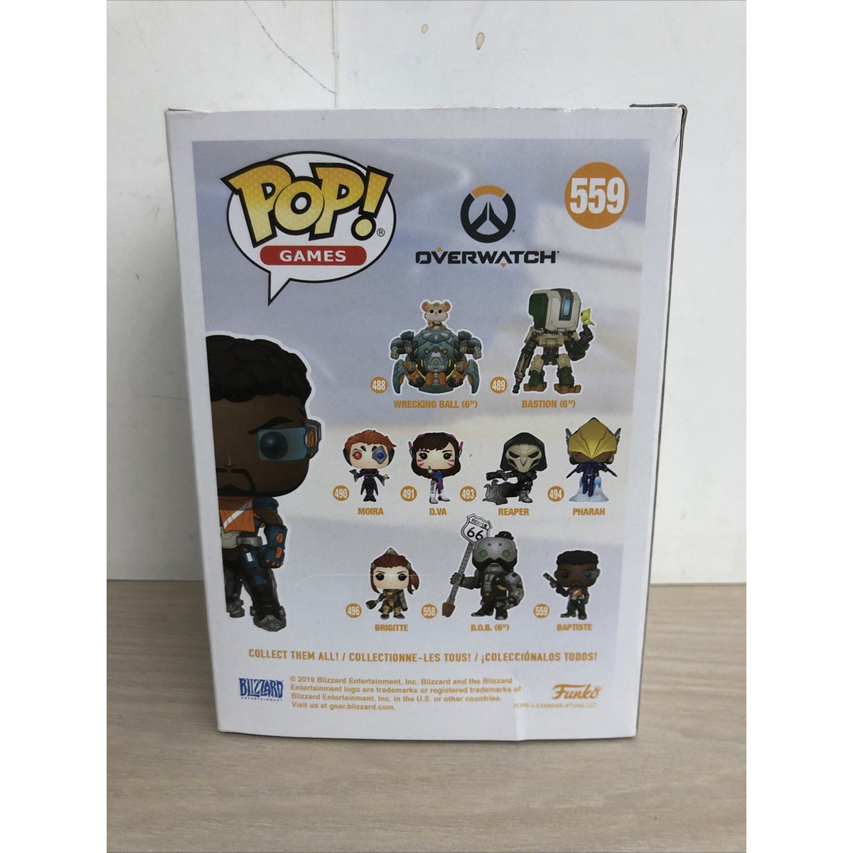 Funko Pop! Vinyl: Overwatch - Baptiste #559