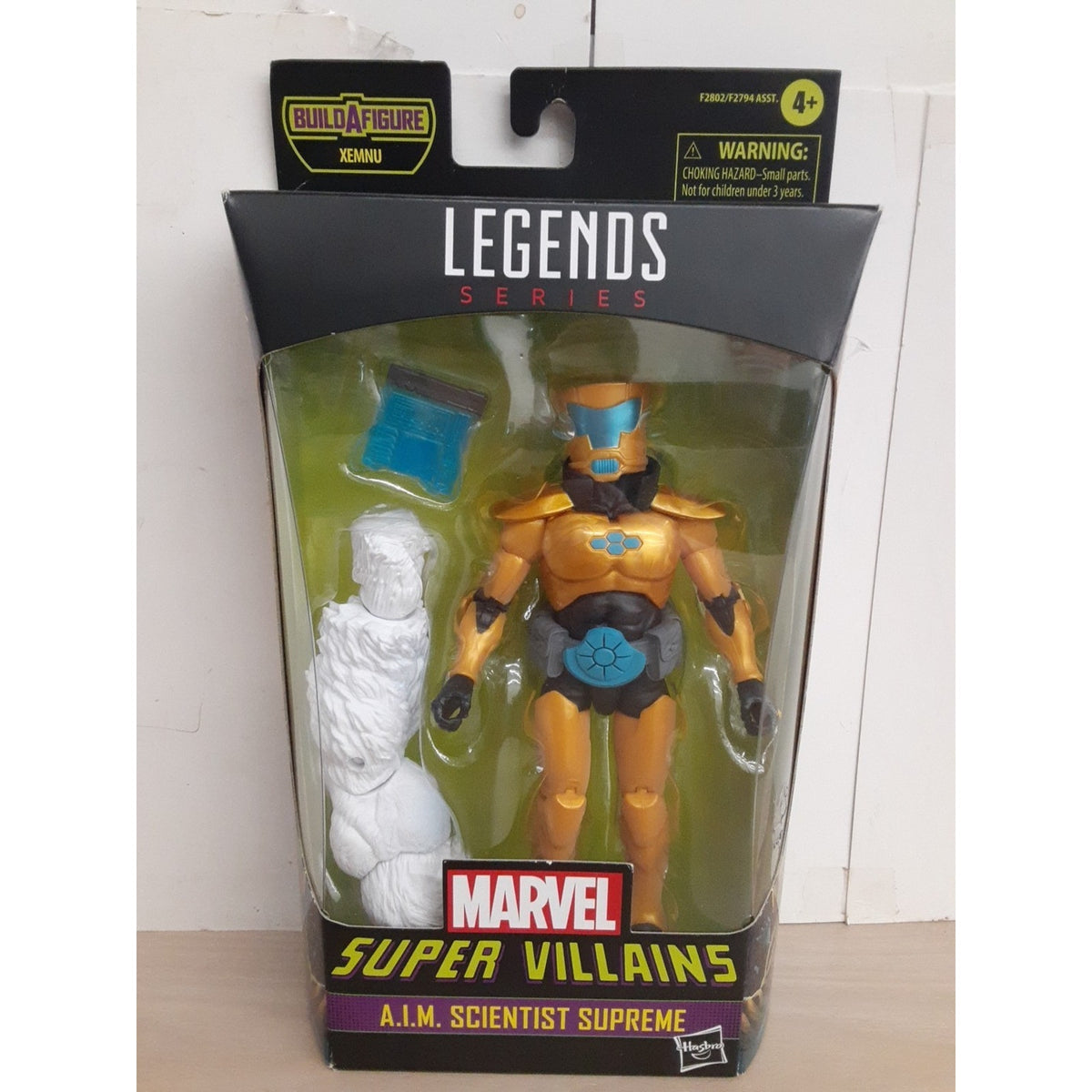 Marvel Legends Super Villains A.I.M. Scientist Supreme Action Figure Xemnu BAF