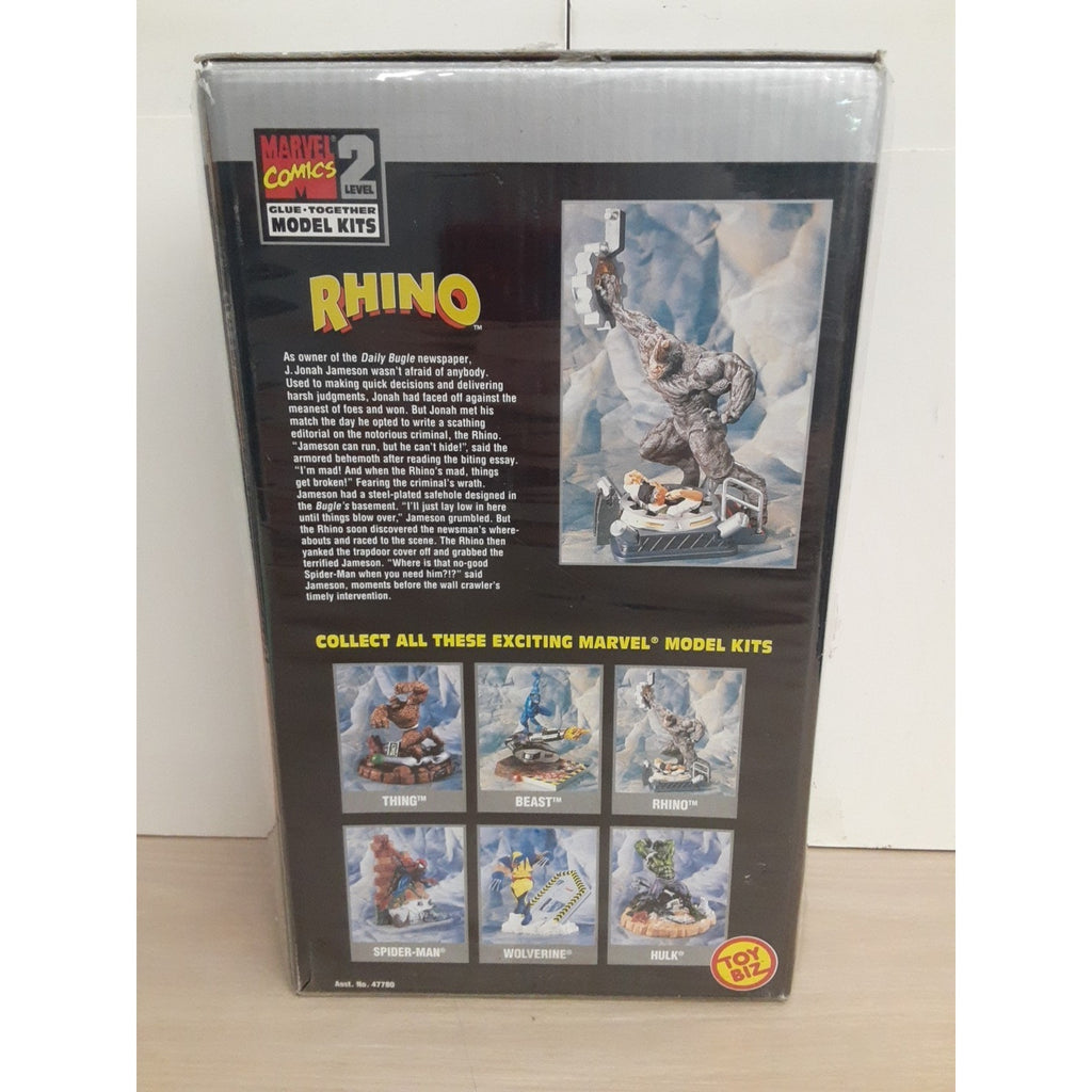 Marvel Comics Rhino Toy Biz Level 2 Model Kit 1998