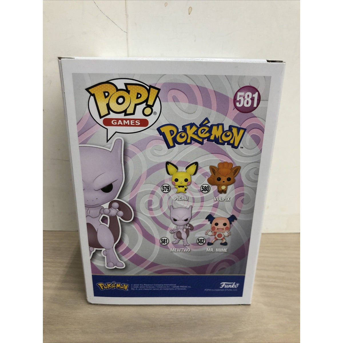 Funko Pop! Vinyl: Pokémon - Mewtwo #581