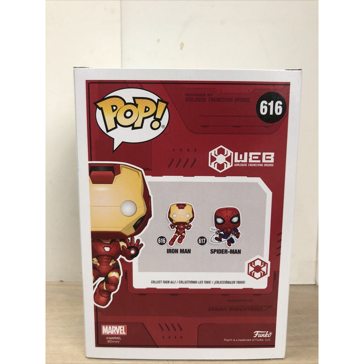 Pop! Iron Man Disney Parks Exclusive #616