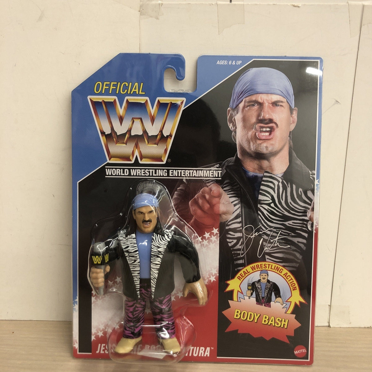 WWE WWF Jesse The Body Ventura Retro Mattel Action Figure
