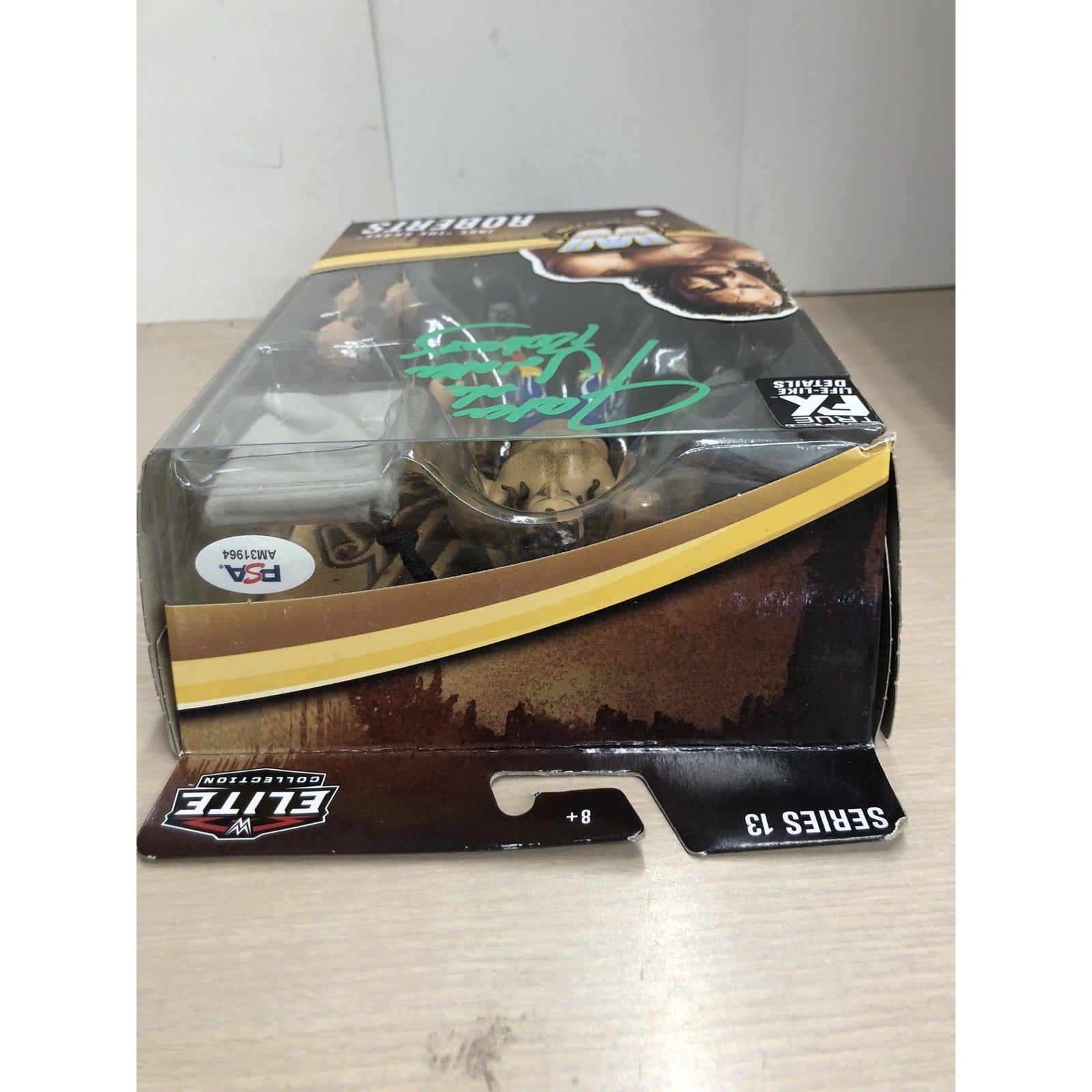 JAKE "THE SNAKE" ROBERTS Signed WWE Elite Legends Series 13 Autograph PSA COA
