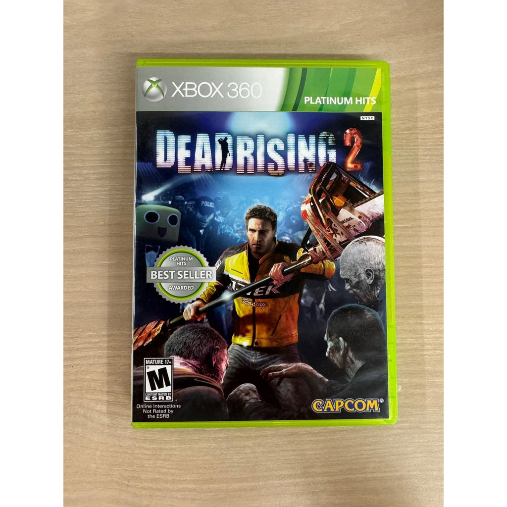 Dead Rising 2 Platinum Hits Xbox 360 Video Game Zombie Survival Horror Co-op