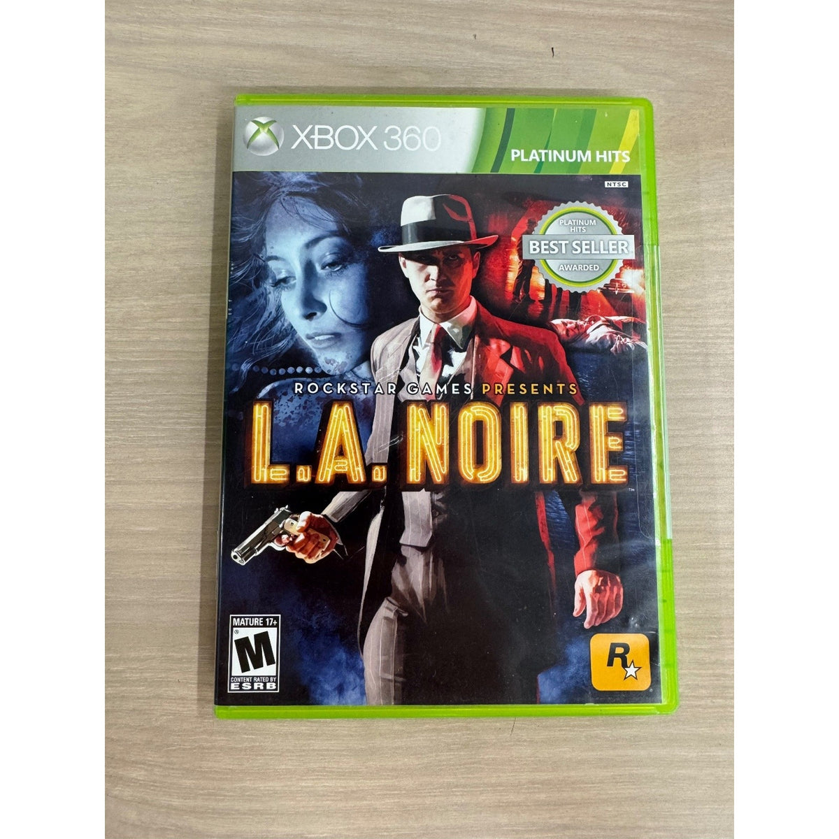 L.A. Noire Platinum Hits Xbox 360 Video Game Detective Crime Thriller