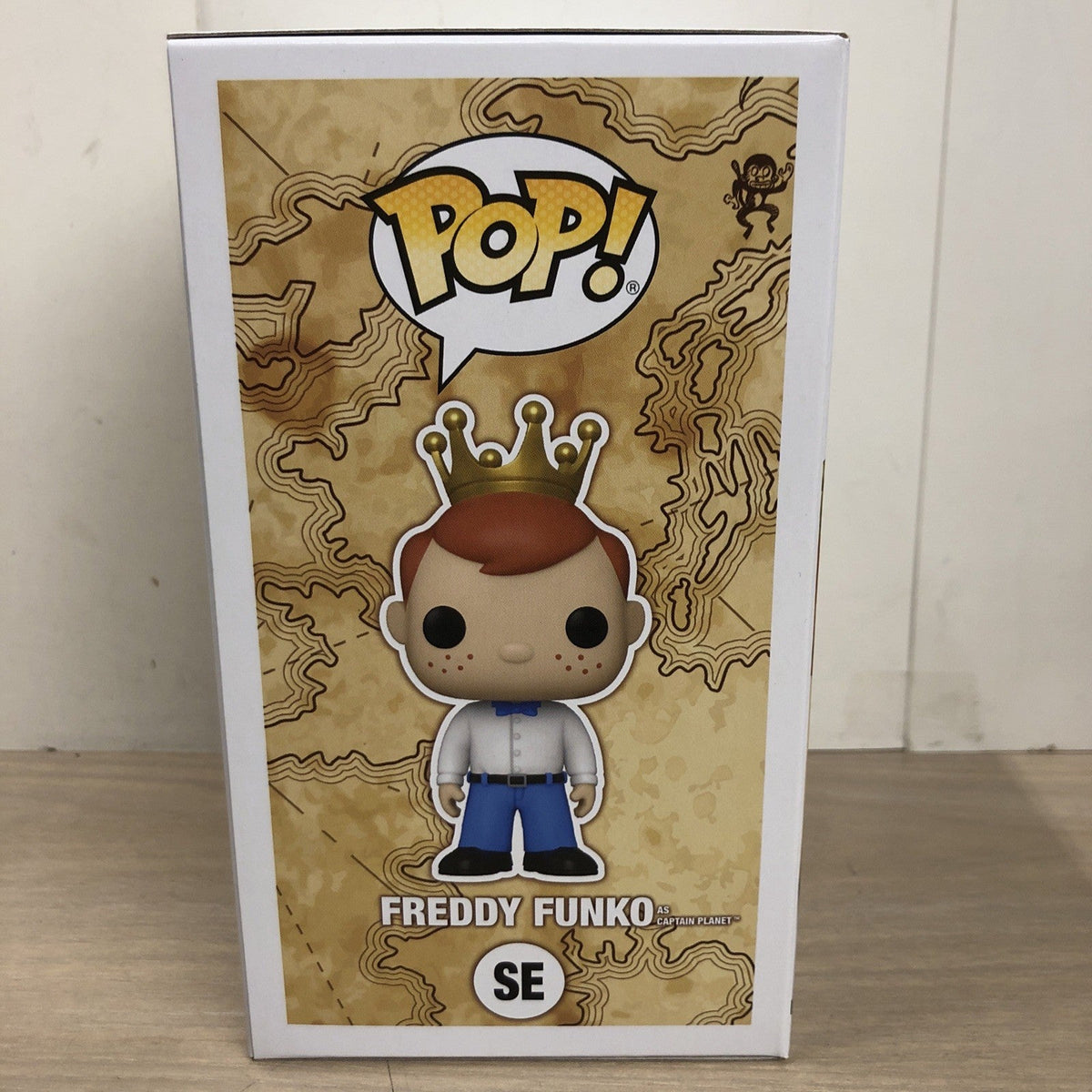 Pop! Freddy Funko as Captain Planet 2024 Fantastic Voyage Online Edition #SE