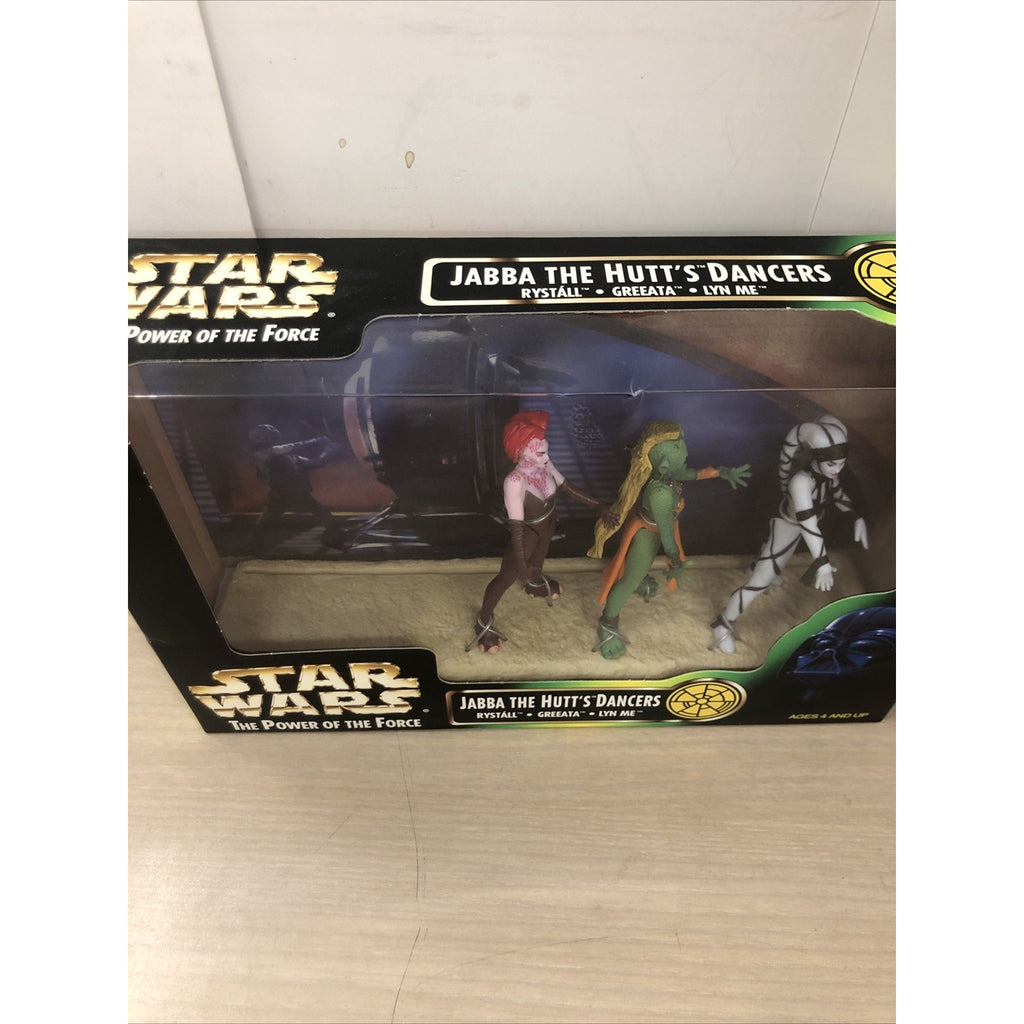 Kenner Star Wars Jabba The Hutt's Dancers 3 Figure Set Power of the Force 1998