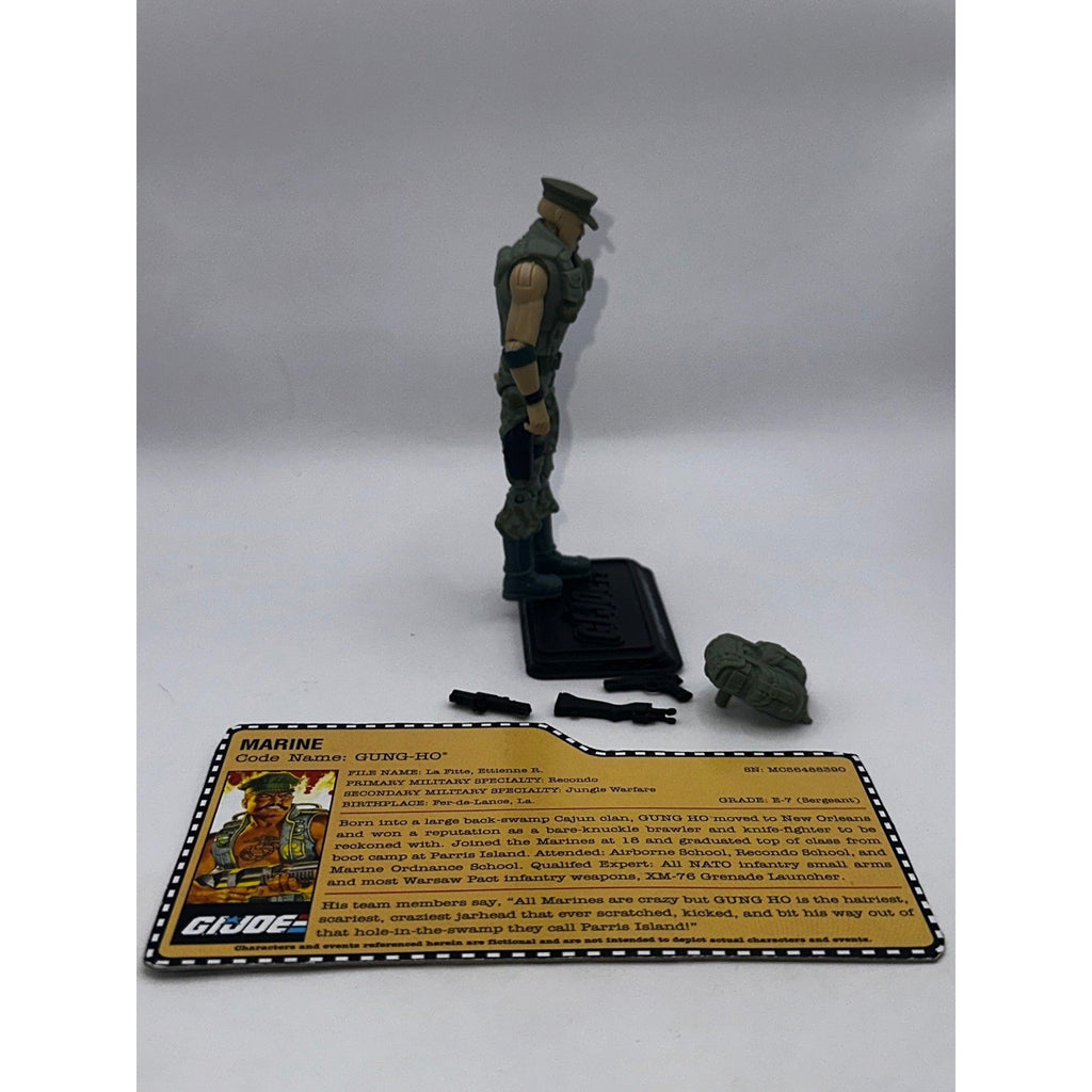 Hasbro GI Joe Gung-Ho 3.75 Inch Action Figure Jungle Warfare Accessories