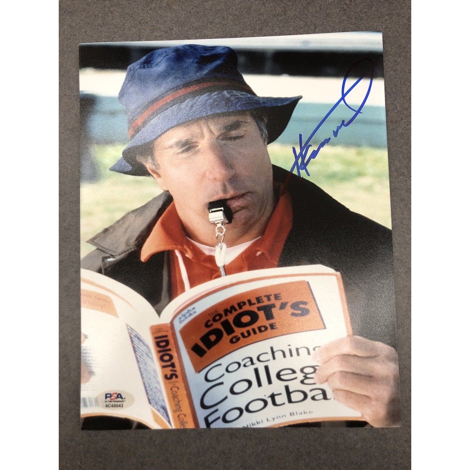 Henry Winkler The Waterboy Coach Reading signed 8x10 photo PSA/DNA Autographed