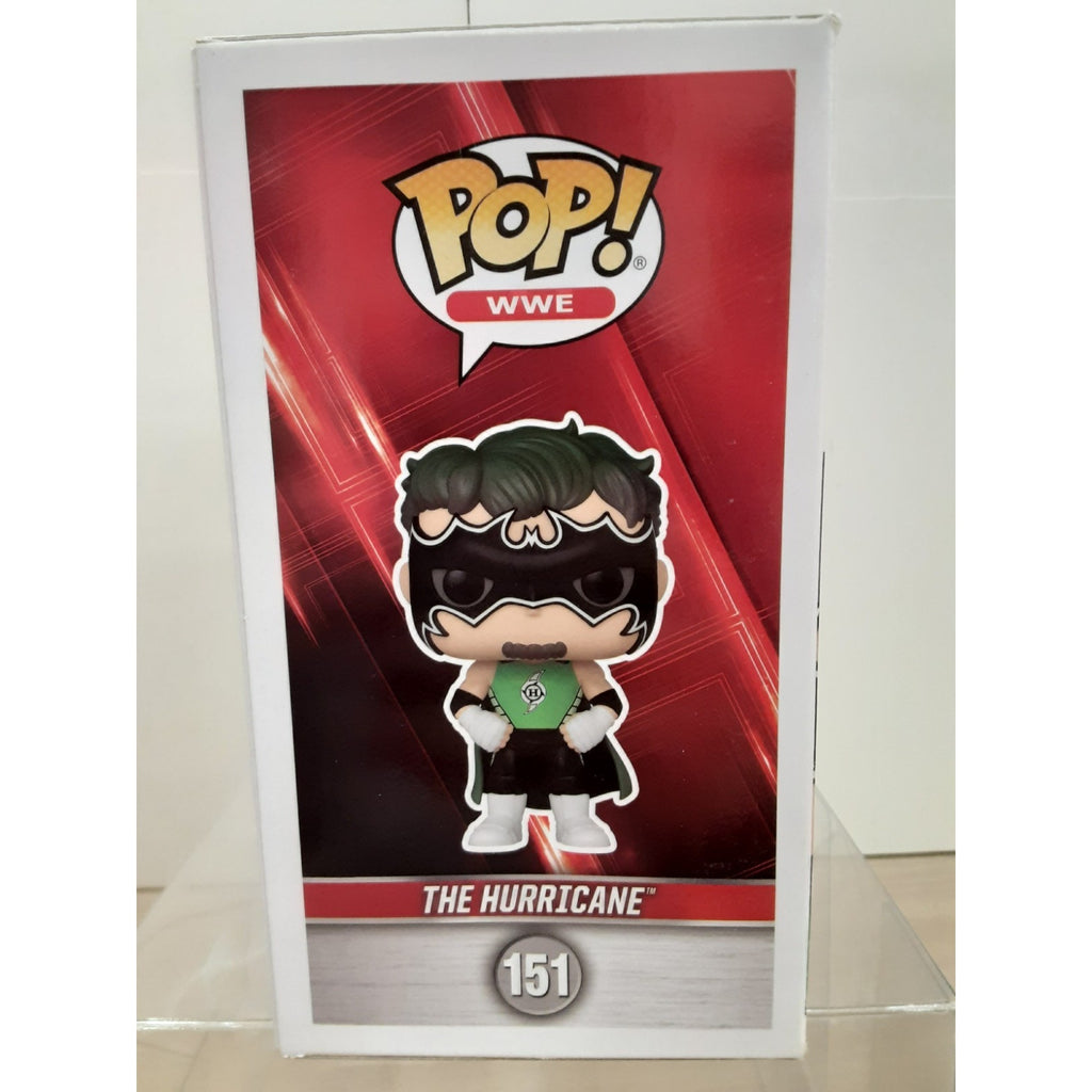 Funko Pop WWE 151 Target Exclusive The Hurricane Signed Autograph JSA COA